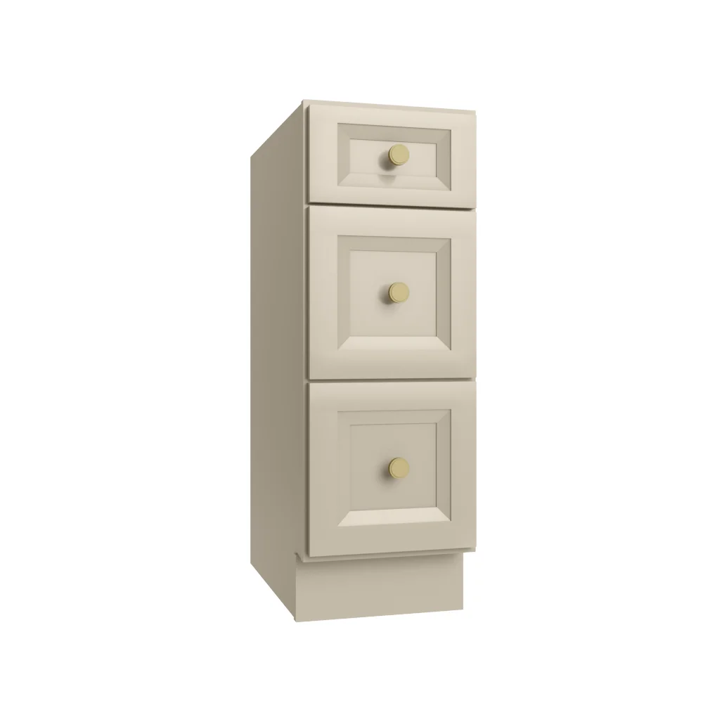 Timber Sand Vanity Drawer Base Cabinet - 12"W
